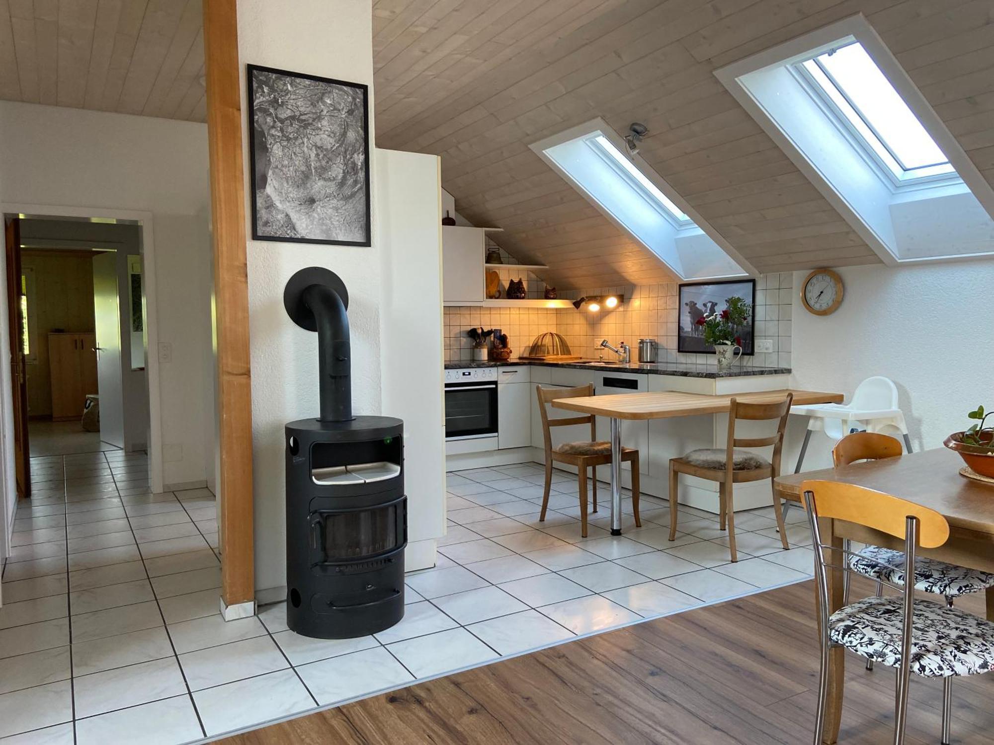 Naturnahe Familienwohnung Ruschegg エクステリア 写真