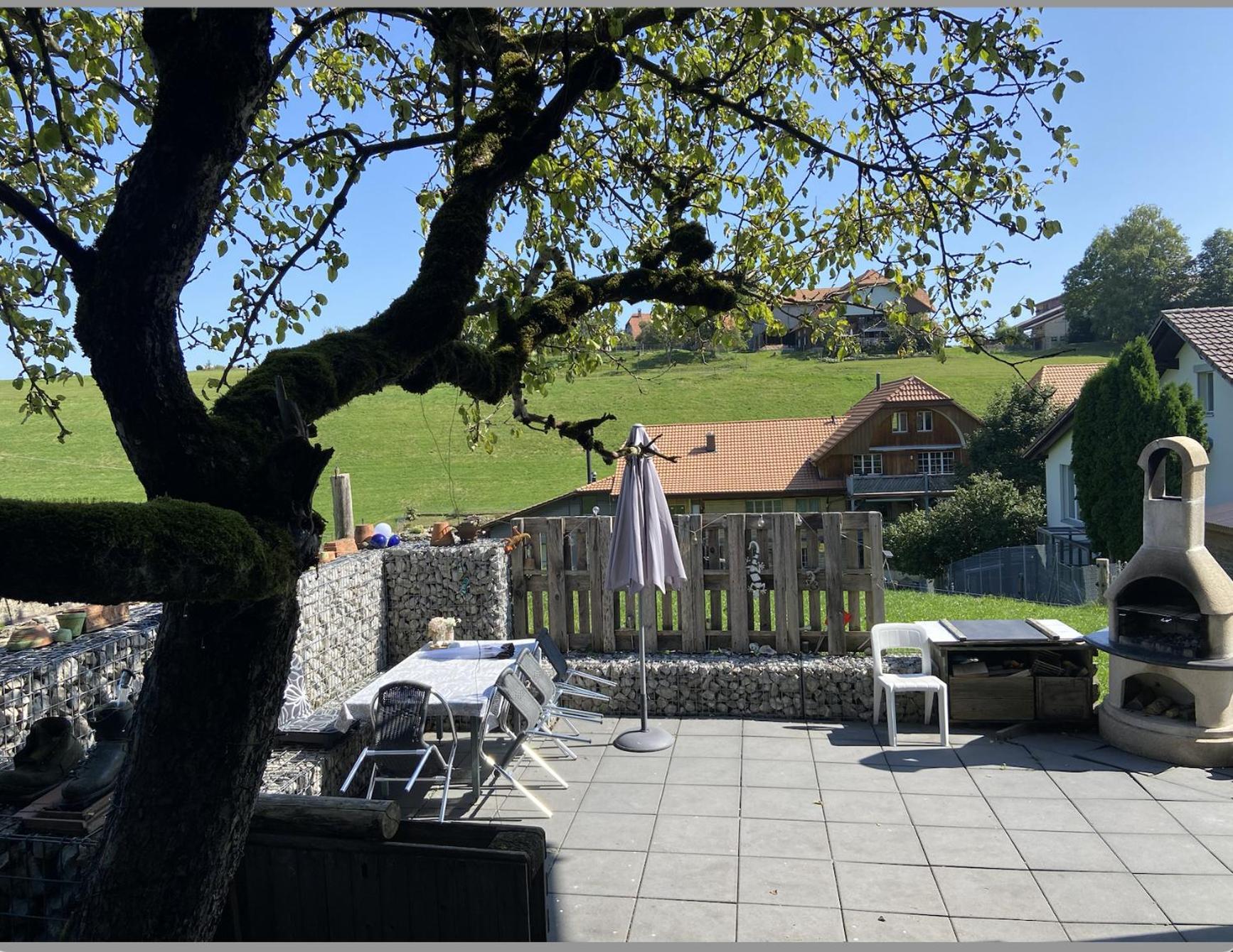 Naturnahe Familienwohnung Ruschegg エクステリア 写真